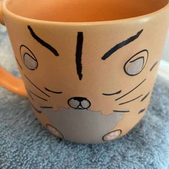 Cat Coffee/Tea Mug, 4” tall, NEW, inside says YOU ARE PURRFECT, dishwasher safe - Picture 3 of 6